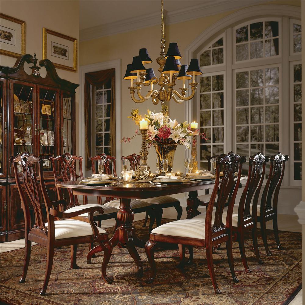 American Drew Cherry Grove 45th AMER 792 654 Dining Side Chair with Pierced Back Jacksonville Furniture Mart Chair Dining Side Chairs